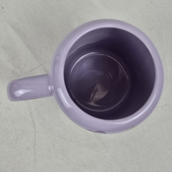 New Have a Good Day Purple Floral Hippie Groovy Mug - Picture 3 of 6